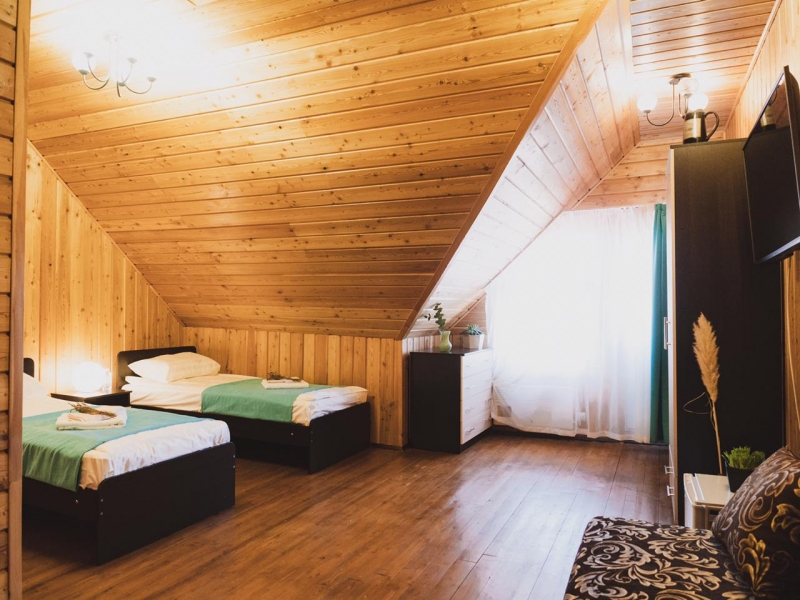 Корпус 1 №4 ЛЮКС 1 комната Twin в Эндемик